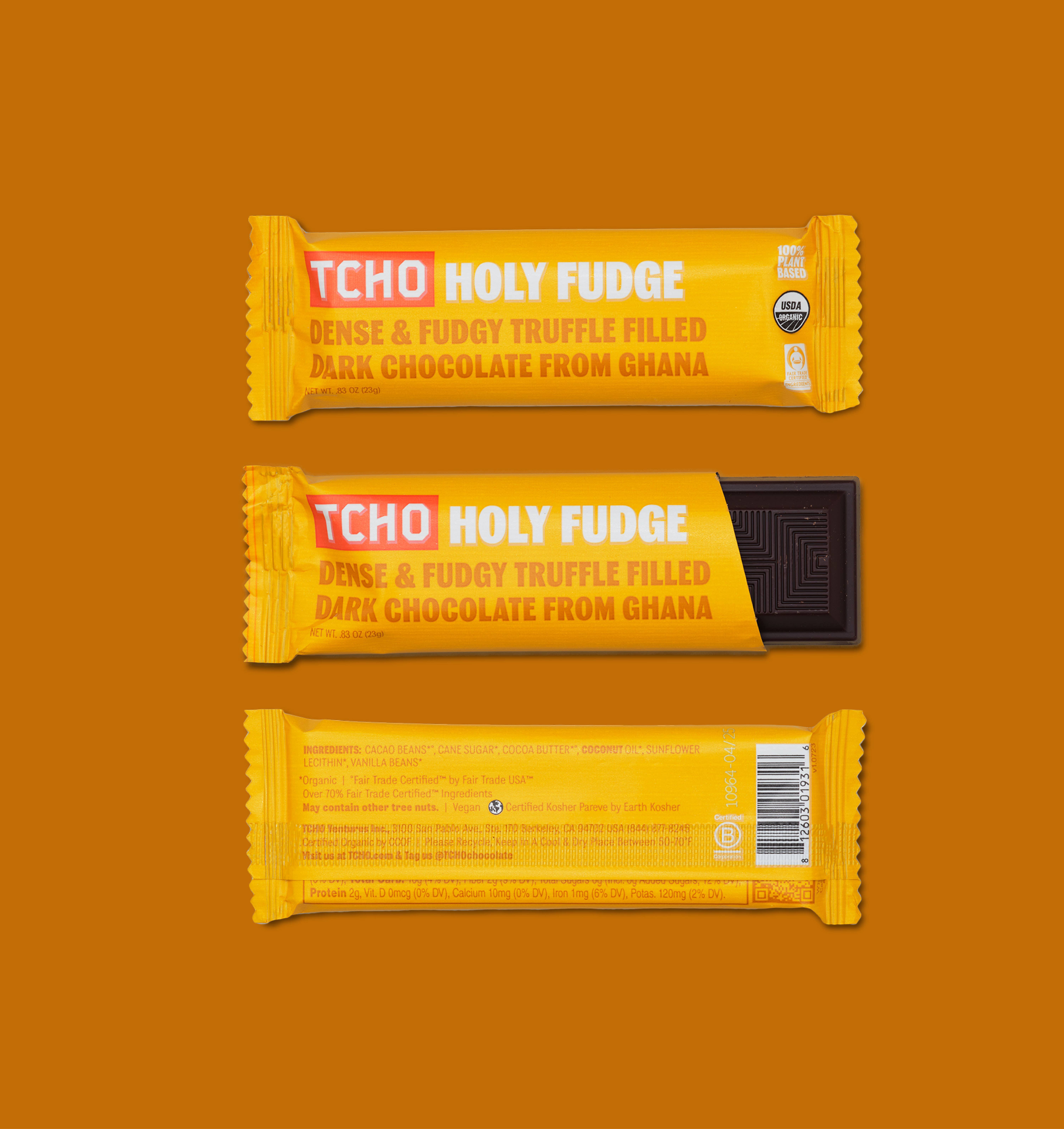 TCHO - Wholesale Chocolate Bar - Holy Fudge Singles2