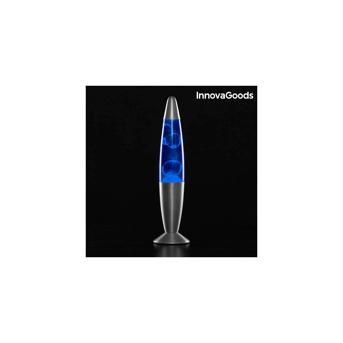 InnovaGoods - Venta al por mayor Lámparas decorativas/de escritorio - Lámpara de Lava Magma InnovaGoods 25W - Azul