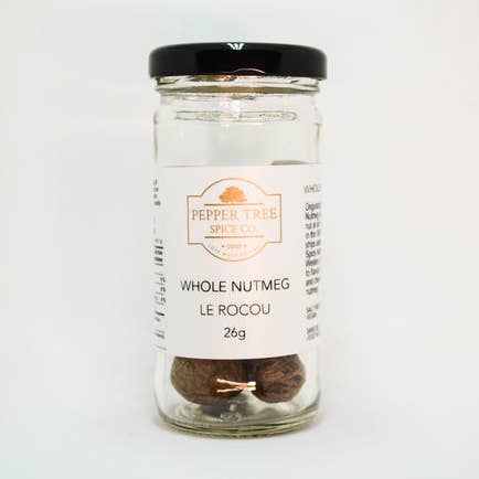 Nutmeg, Whole for wholesale by Pepper Tree Spice Co.