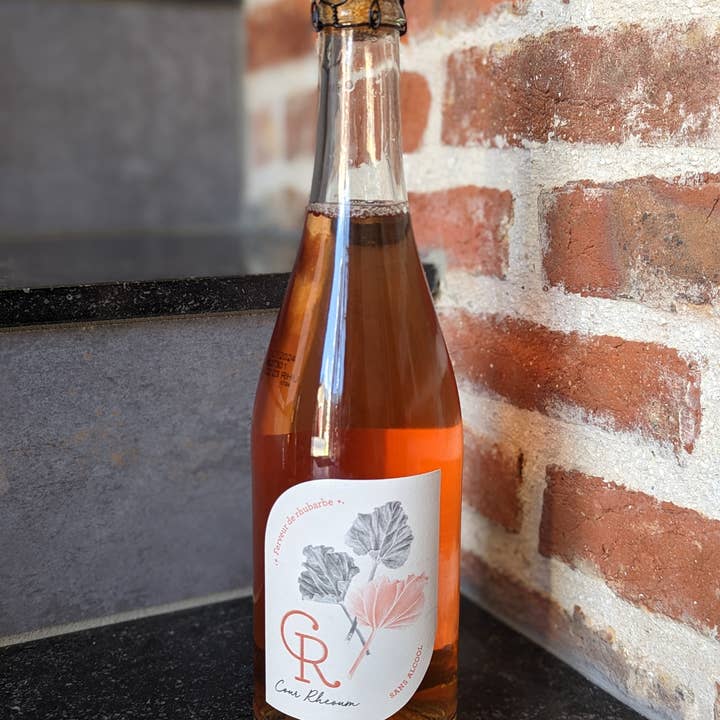 COUR RHEOUM - Wholesale Non-Alcoholic Aperitif/Mocktail - Rhubarb fervor