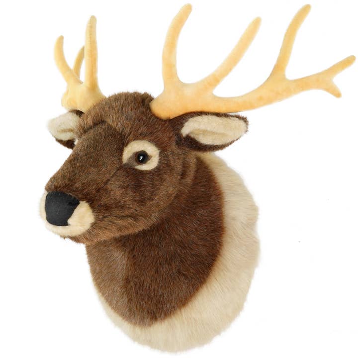 VIAHART Toy Co. – wholesale Stuffed/plush toy – Kids & baby – Evander the Elk Head | 25 Inch Stuffed Animal Plush