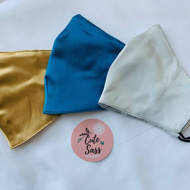 Cute Sass ™ - Wholesale Niet-medisch wegwerpmasker - LUXE ZIJDEN GEZICHTSMASKER5