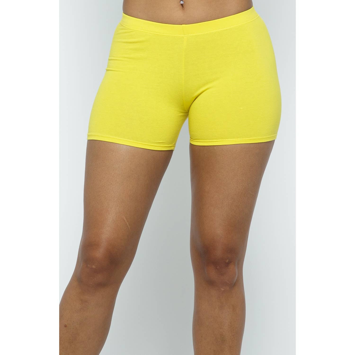Lime All the Time - Wholesale Lounge Shorts - Women's - Basic Solid Lounge Shorts12