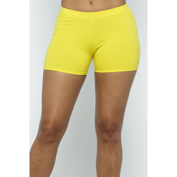 Lime All the Time - Wholesale Lounge Shorts - Women's - Basic Solid Lounge Shorts12