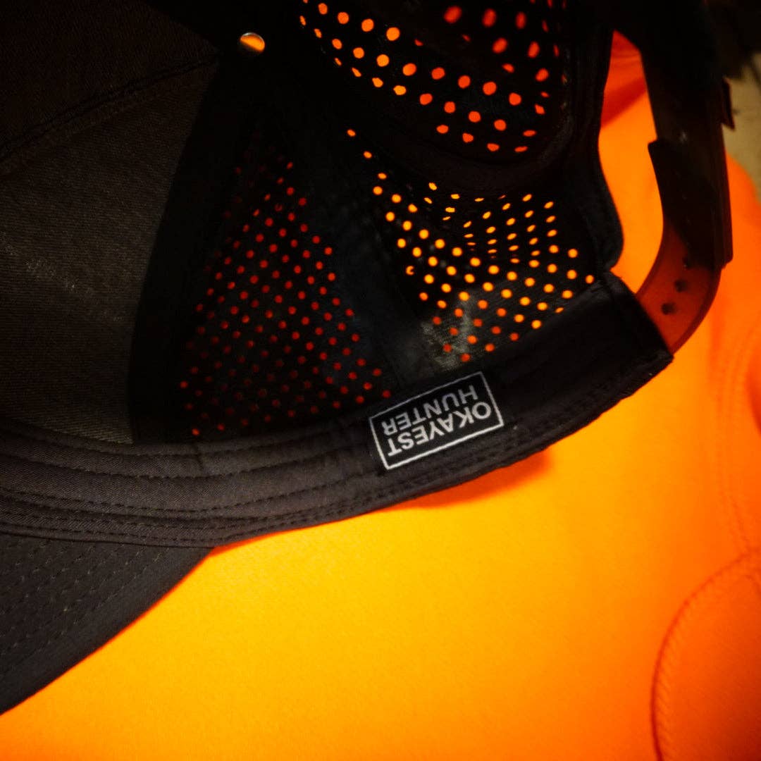 Okayest Hunter - Wholesale Baseball Cap - Unisex - Midnight Blaze Antler Cap2