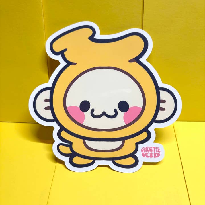 GIANT Sticker | Nana the Monkey | Vinyl Sticker | Original for wholesale by Ghostiekid