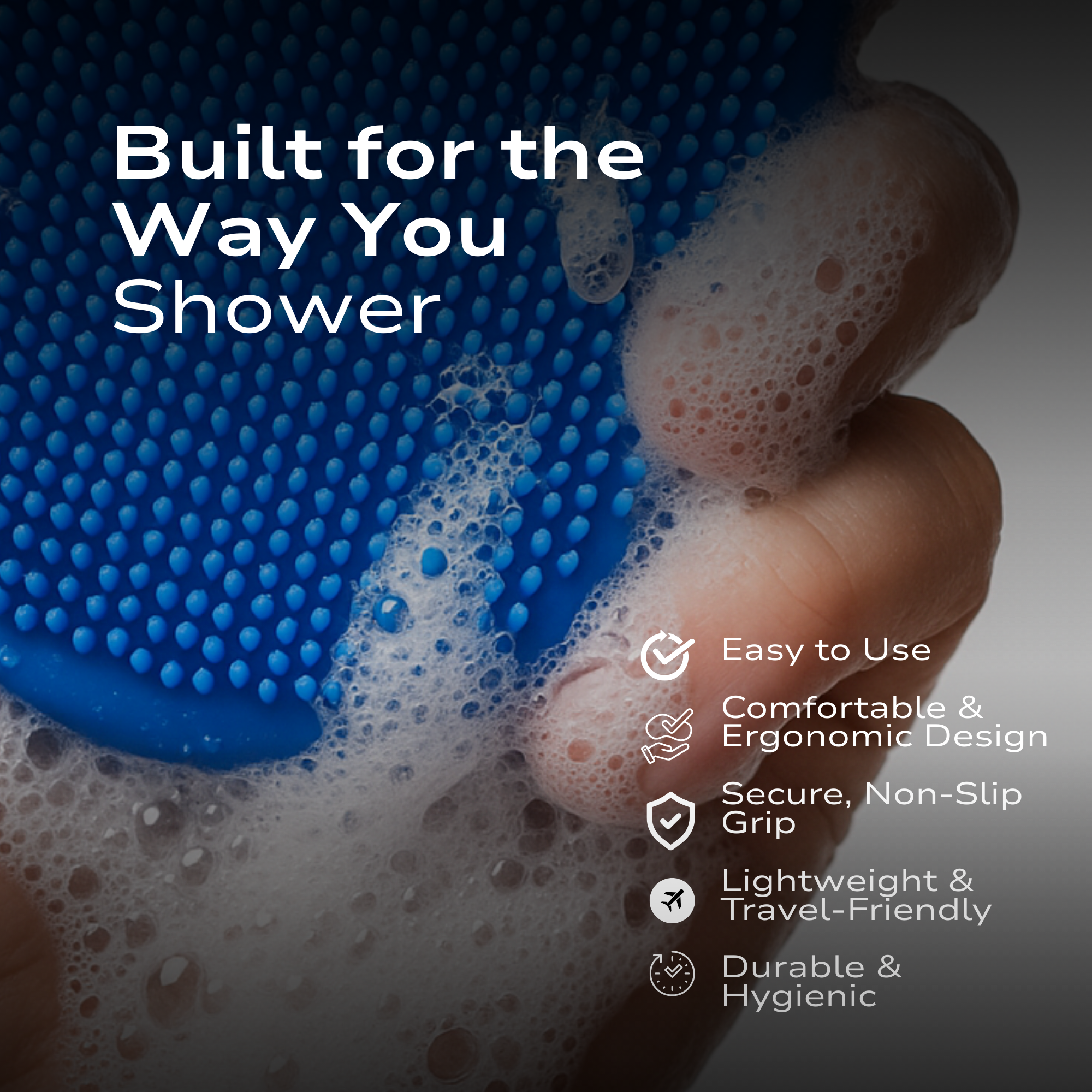 Insanely Clean Skincare - Wholesale Body Brush - Body & Face Scrubber3