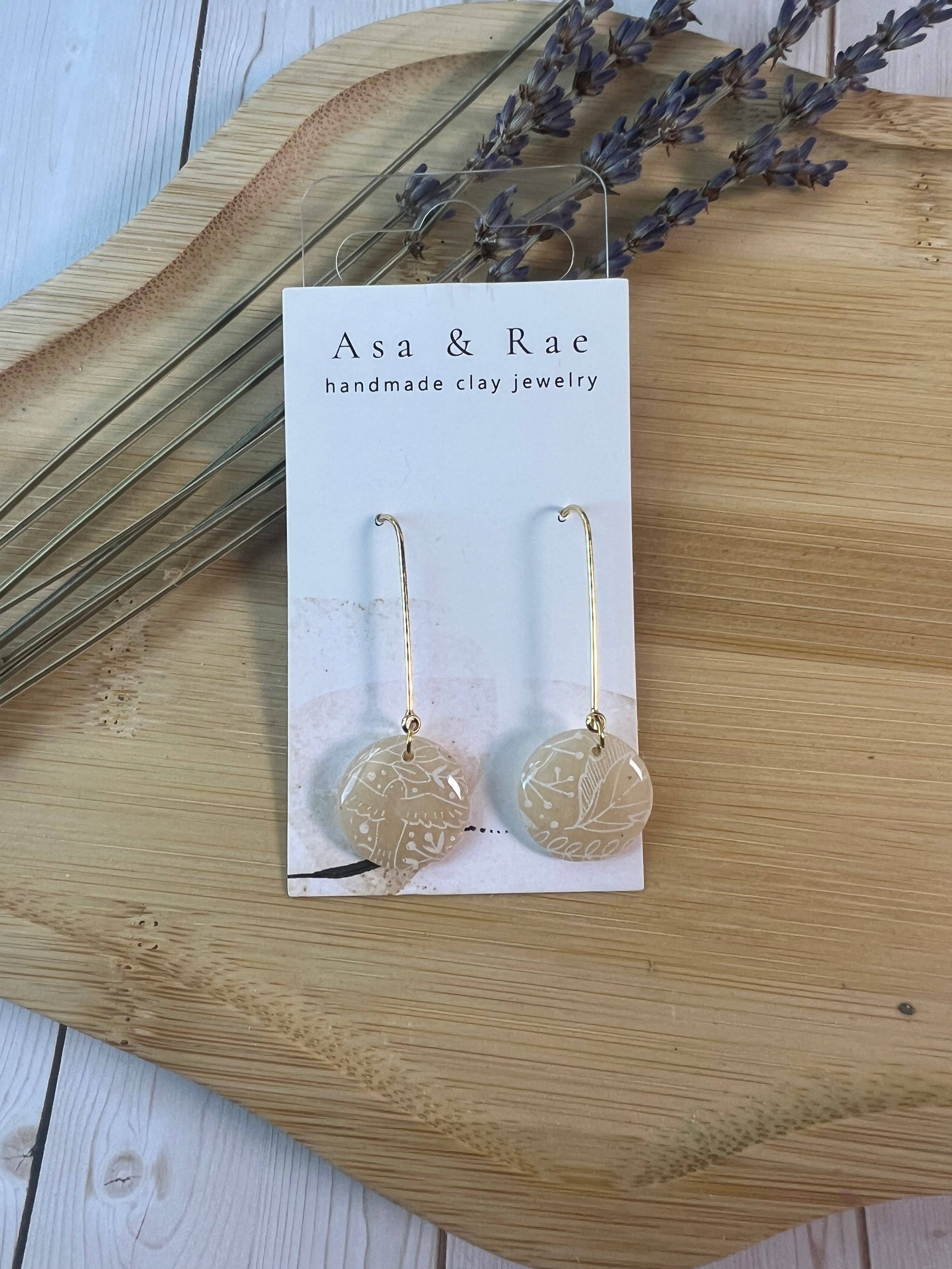 Asa&Rae - Wholesale Dangle Earrings - Circle Drop Dangle9