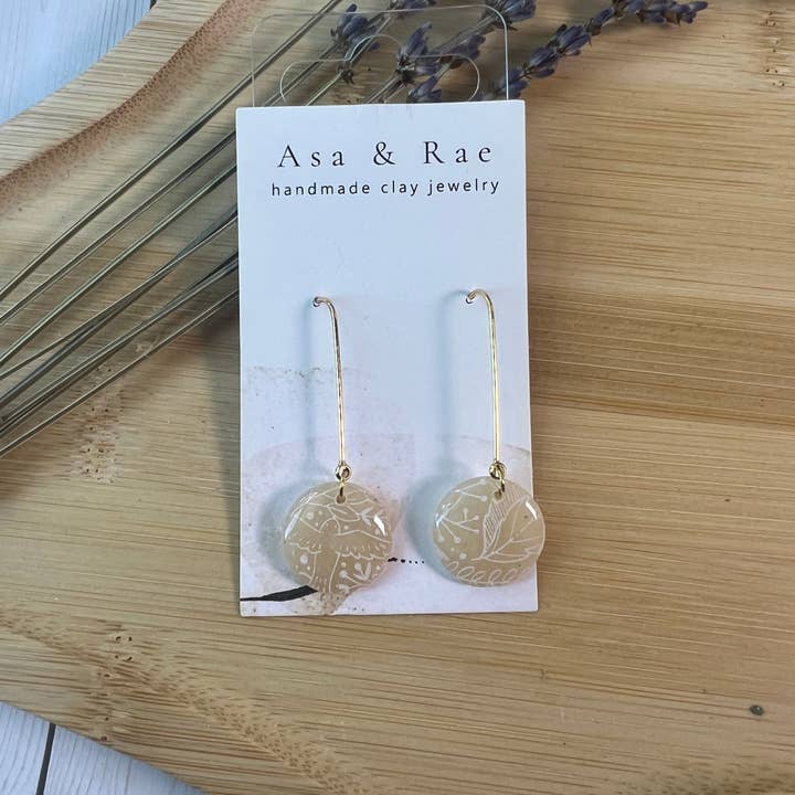 Asa&Rae - Wholesale Dangle Earrings - Circle Drop Dangle9