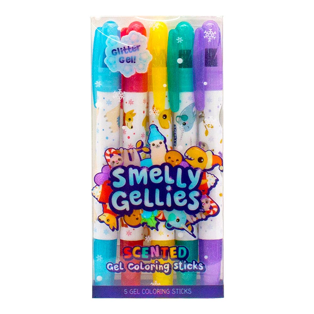 Scentco, Inc - Wholesale Crayons - Kids & Baby - Holiday Smelly Gellies - Scented Glitter Gel Coloring Sticks1