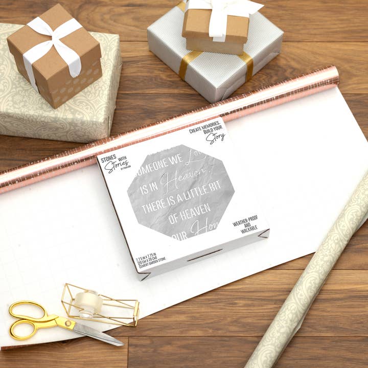 Pavilion - Wholesale Stepping Stone - Heaven in Our Home - 7.75" x 7.75" Garden Stone3