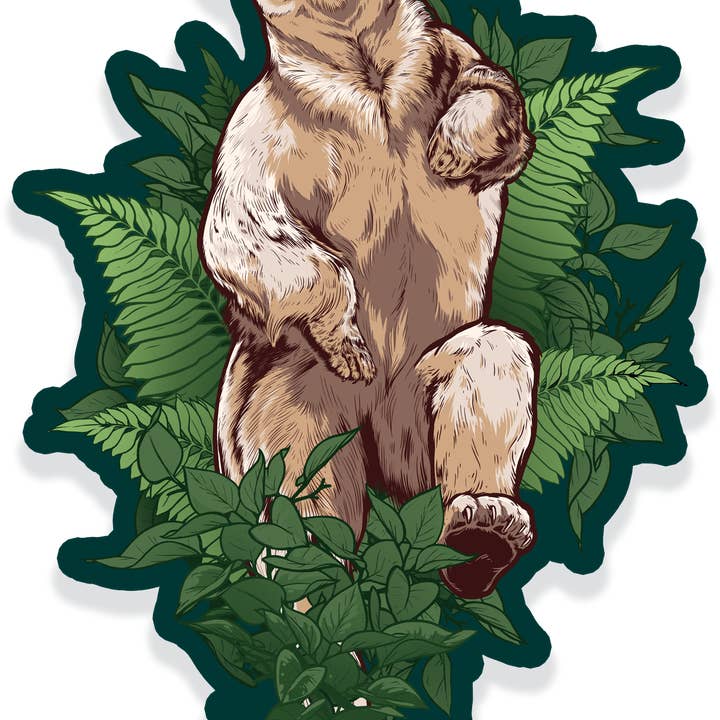 Spirit Bear - Vinyl Sticker for wholesale by Amanda Key Design
