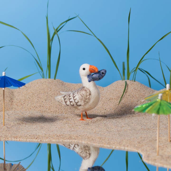 Sew Heart Felt - Wholesale Decorative Tabletop Object - NEW Sarg Seagull1