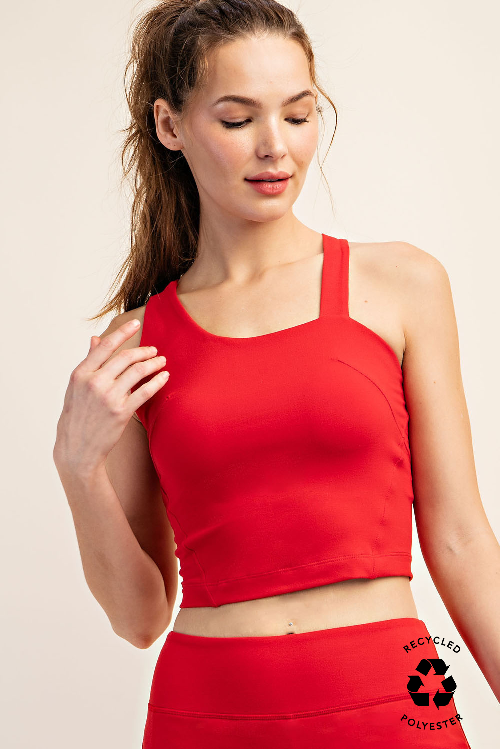 Rae Mode - Vente Haut de sport – femme - HAUT COURT À BRETELLES SANS MANCHES BUTTER40