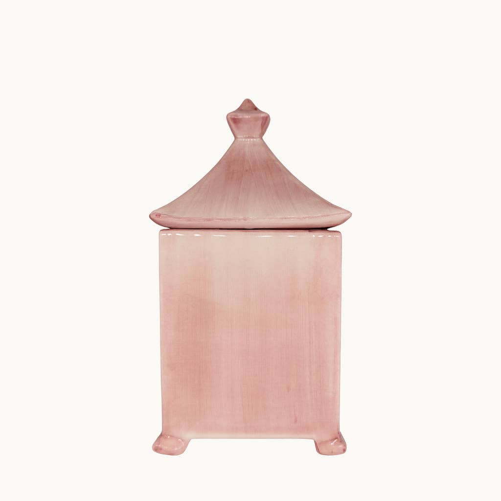 Duggan Society - Wholesale Decorative Box - Pagoda box pink