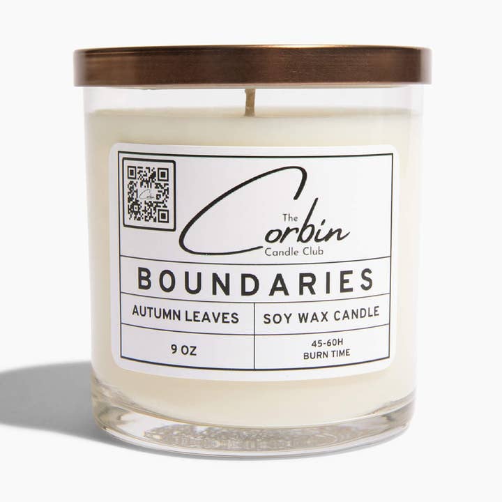 Bougie Boundaries pour la vente par The Corbin Candle Club LLC