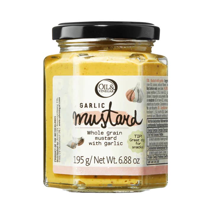 Garlic Mustard 195g for wholesale by Oil & Vinegar