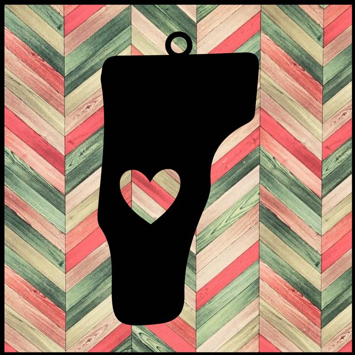 Metal Ornament Vermont for wholesale by Designed With Sparks