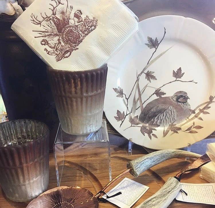 Alexa Pulitzer – Guardanapo descartável por atacado – Guardanapos descartáveis para bebidas com tema de caça On The Hunt3