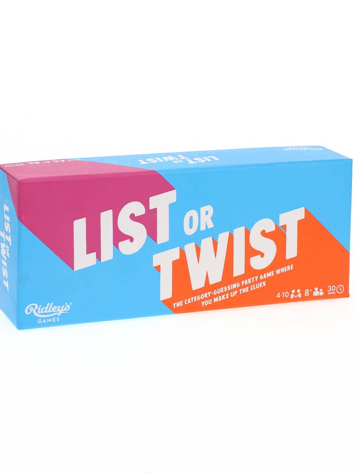List or Twist for wholesale by Chronicle Books