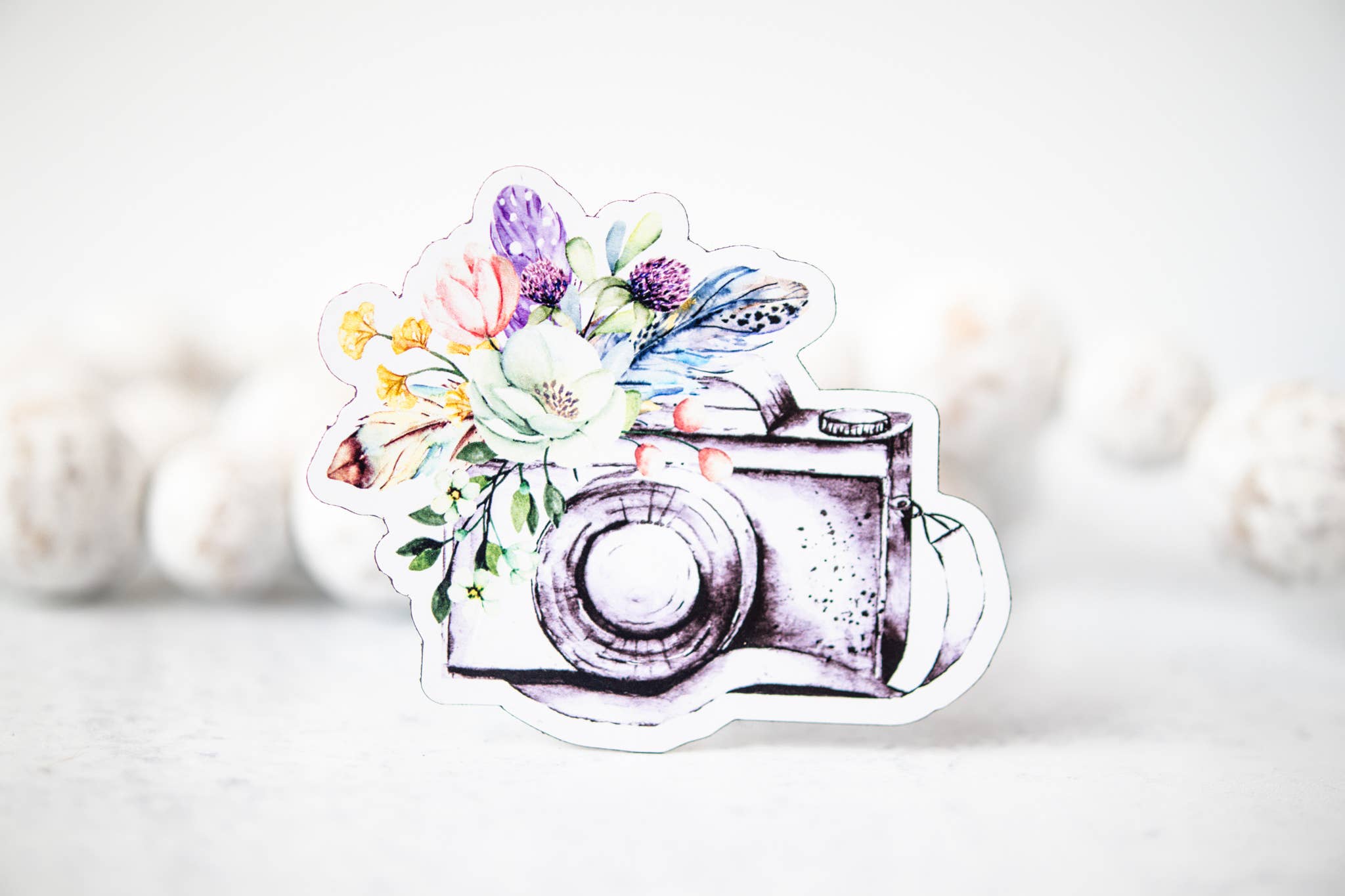 Savannah and James Co – Engroshandel Magnet – Spring Floral Kamera 3 „x 3" Magnet2