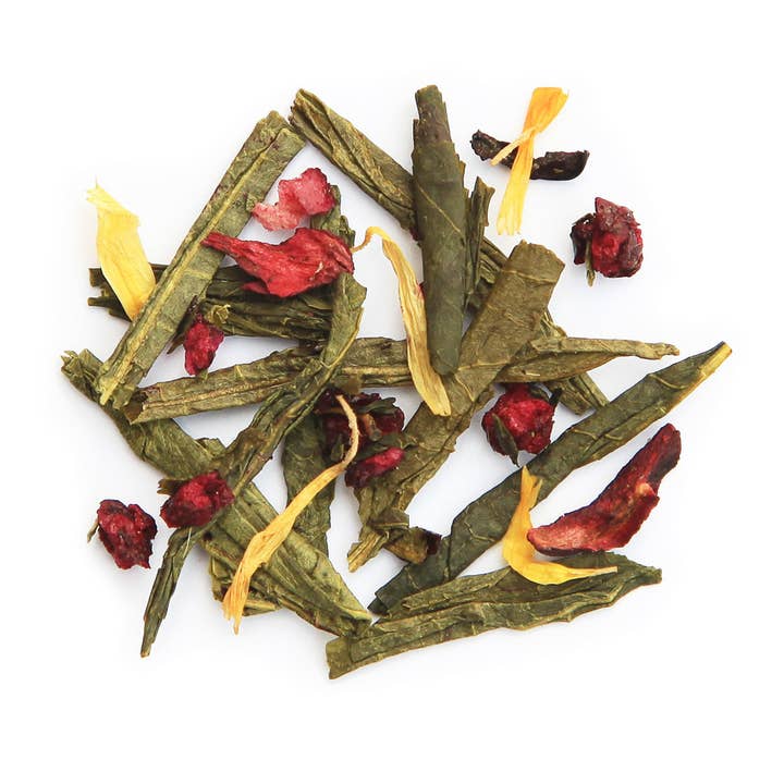 Octavia Tea - Wholesale Loose Tea - Blueberry Green - Organic1