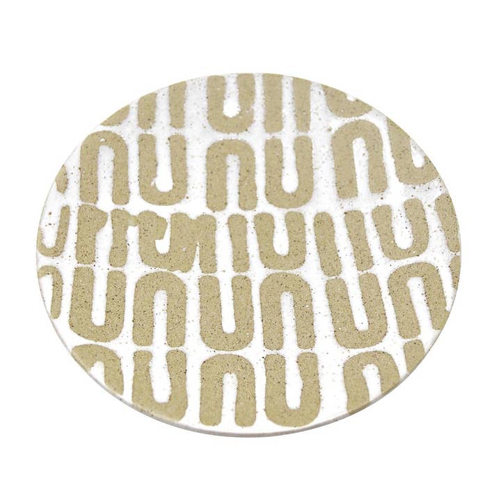 Plat à bibelots en céramique Truu Design Arches, 5,75 po D pour la vente par Truu Design