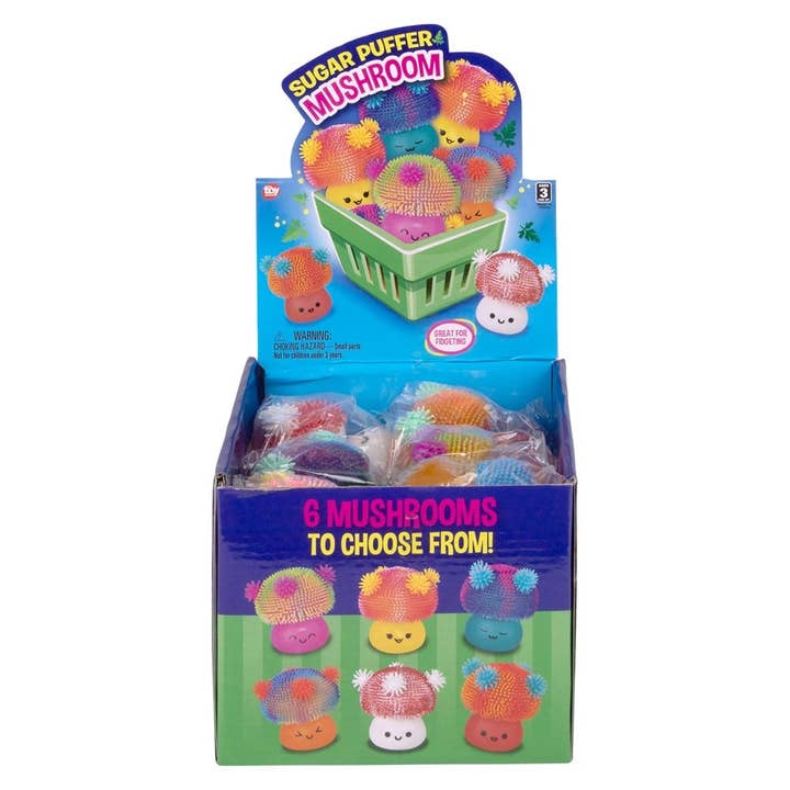 La Luna Bella - Toys - Wholesale Classic Toy - Kids - 3" Sugar Puffer Mushrooms - LLB Toys5