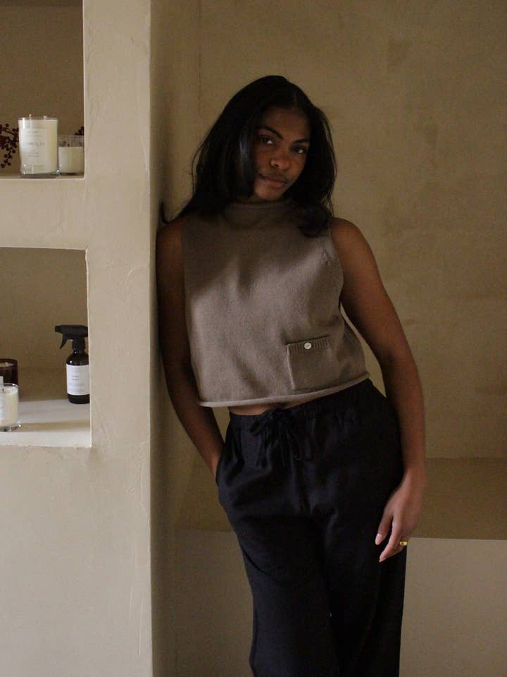 Na Nin – wholesale Outerwear Vest - Women’s – Milo Pima Cotton Vest1