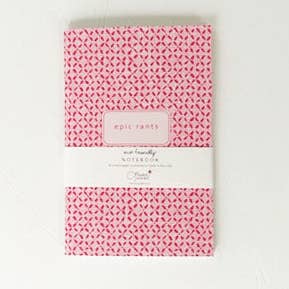 Laura Adams - Wholesale Journal/Diary - Epic Rants Eco-Friendly Journal | 52 Lined Pages | Saddle Stitched | Matte Laminate Cover | Sweet Snarky Journal1