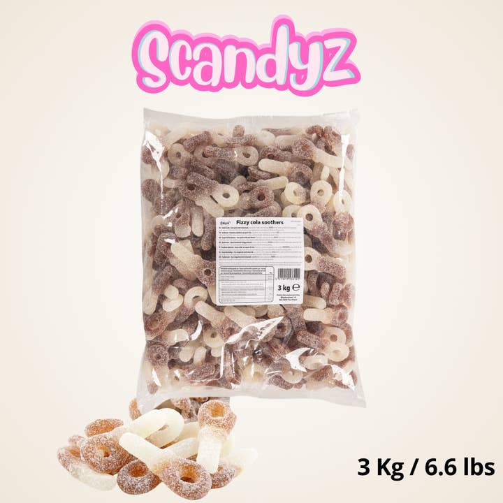 Sour Cola Bottles 3 kg for wholesale by Scandyz