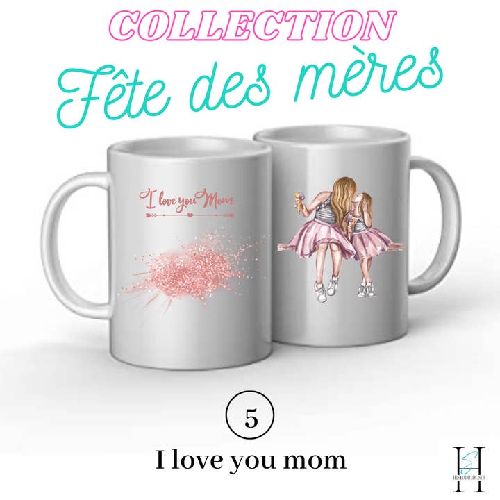 Tasse „Mama“ für den Großhandel von Les Créas de Malou