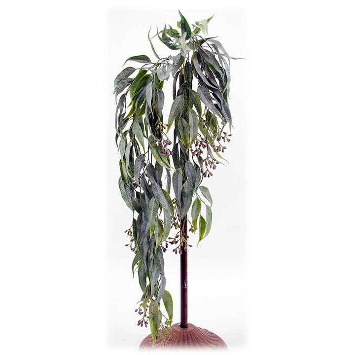 Will's Company - Wholesale Artificial Plant - Seeded Eucalyptus Hanging Vine - 30"