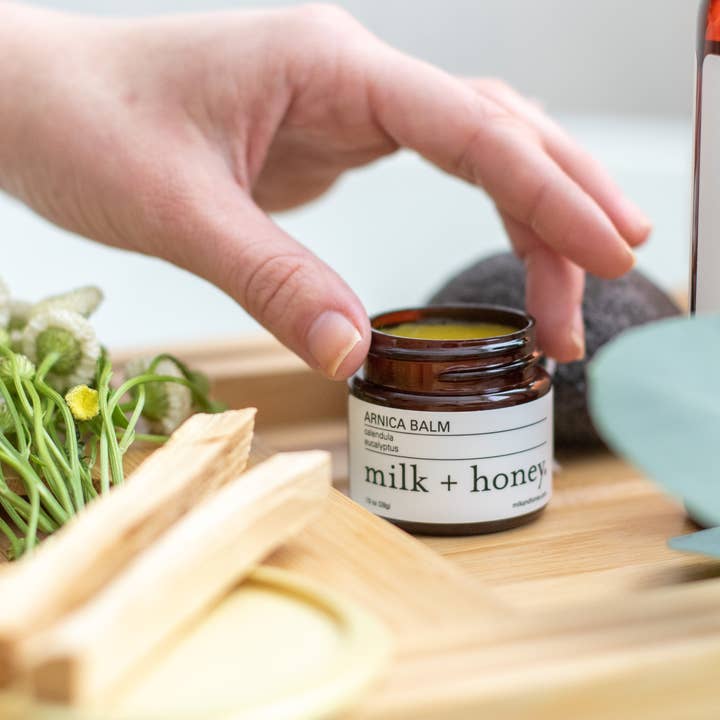 Milk and Honey - Wholesale Healing Salve/Balm/Cream - Arnica Balm - Calendula, Eucalyptus