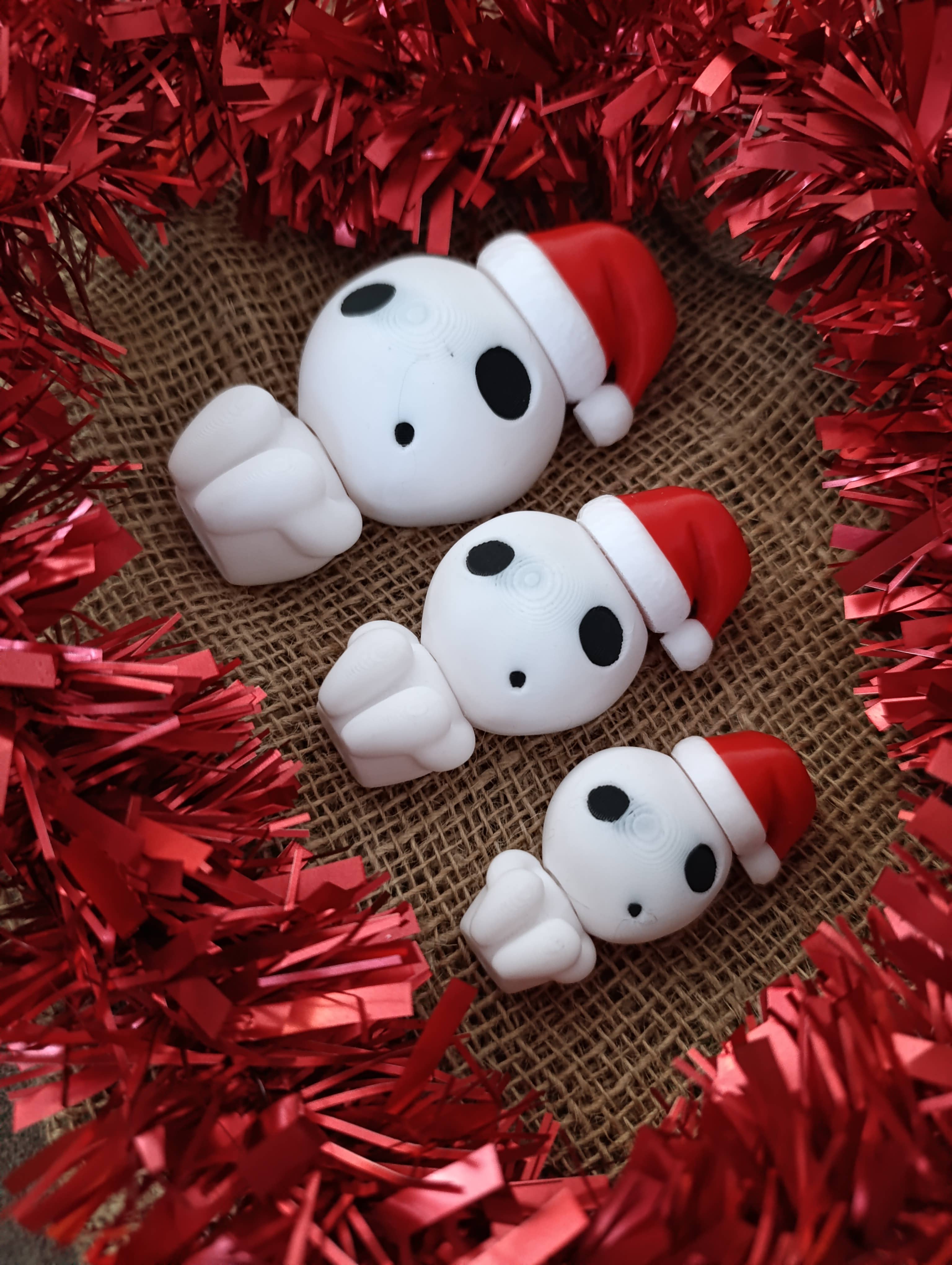 3DROOTS - Wholesale Outdoor Ornament/Decor - Kodama Christmas Ornament and Keychain - Christmas Decoration5