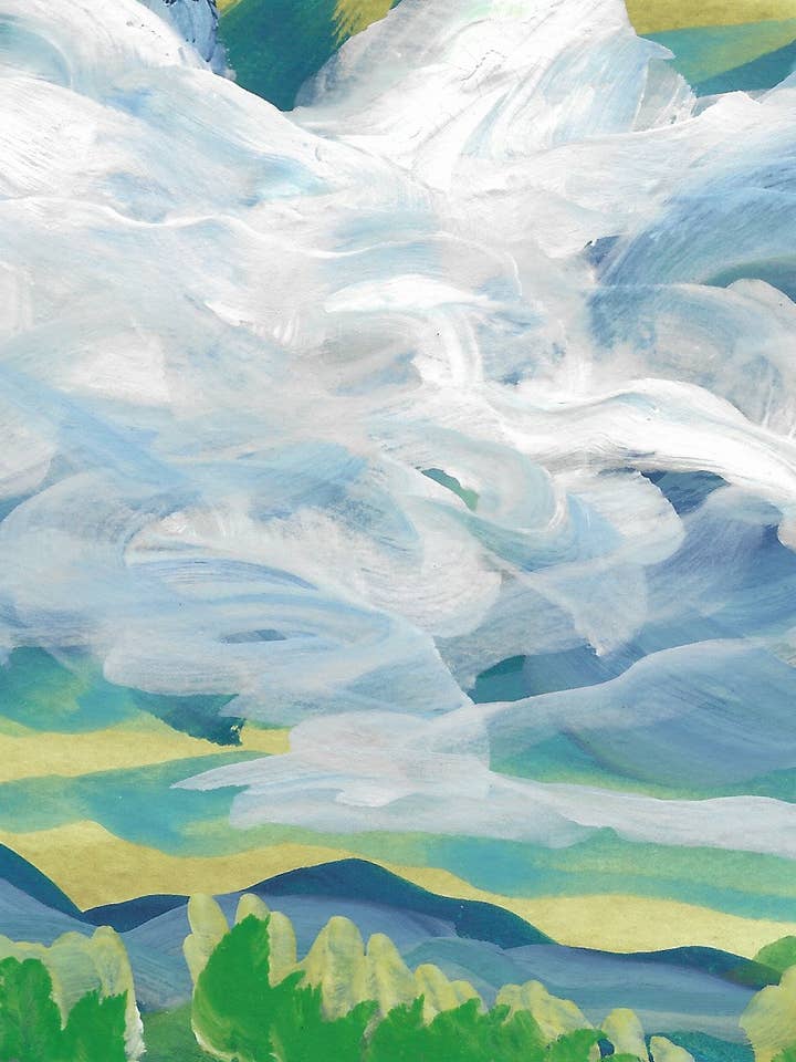 Big Sky Print for wholesale by SallyJGoodrichFineArt