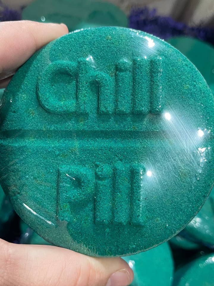 Bombe de bain Chill pour la vente par Wicked Suds Bath Co