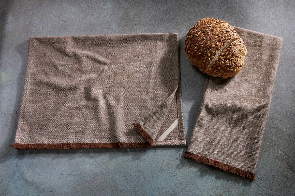 Rich Home Linens – wholesale Kökshandduk – Slub Chambray 18 ”x28" uppsättning 3 kökshanddukar bomull9