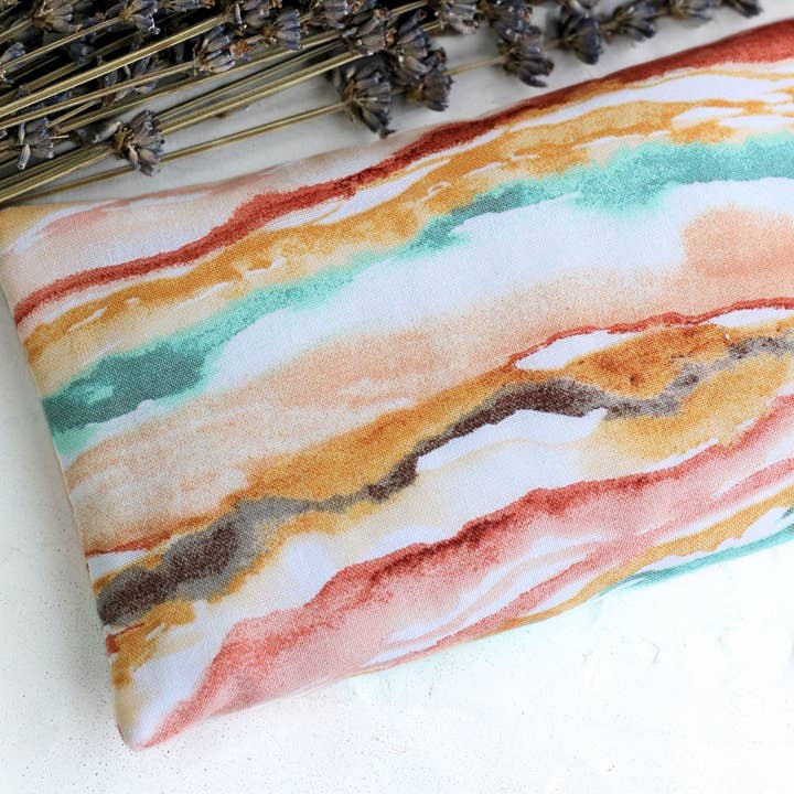 SaidoniaEco - Wholesale Spa/Therapy Pillow - Lavender Eye Pillow ⋆ Watercolor Desert 5