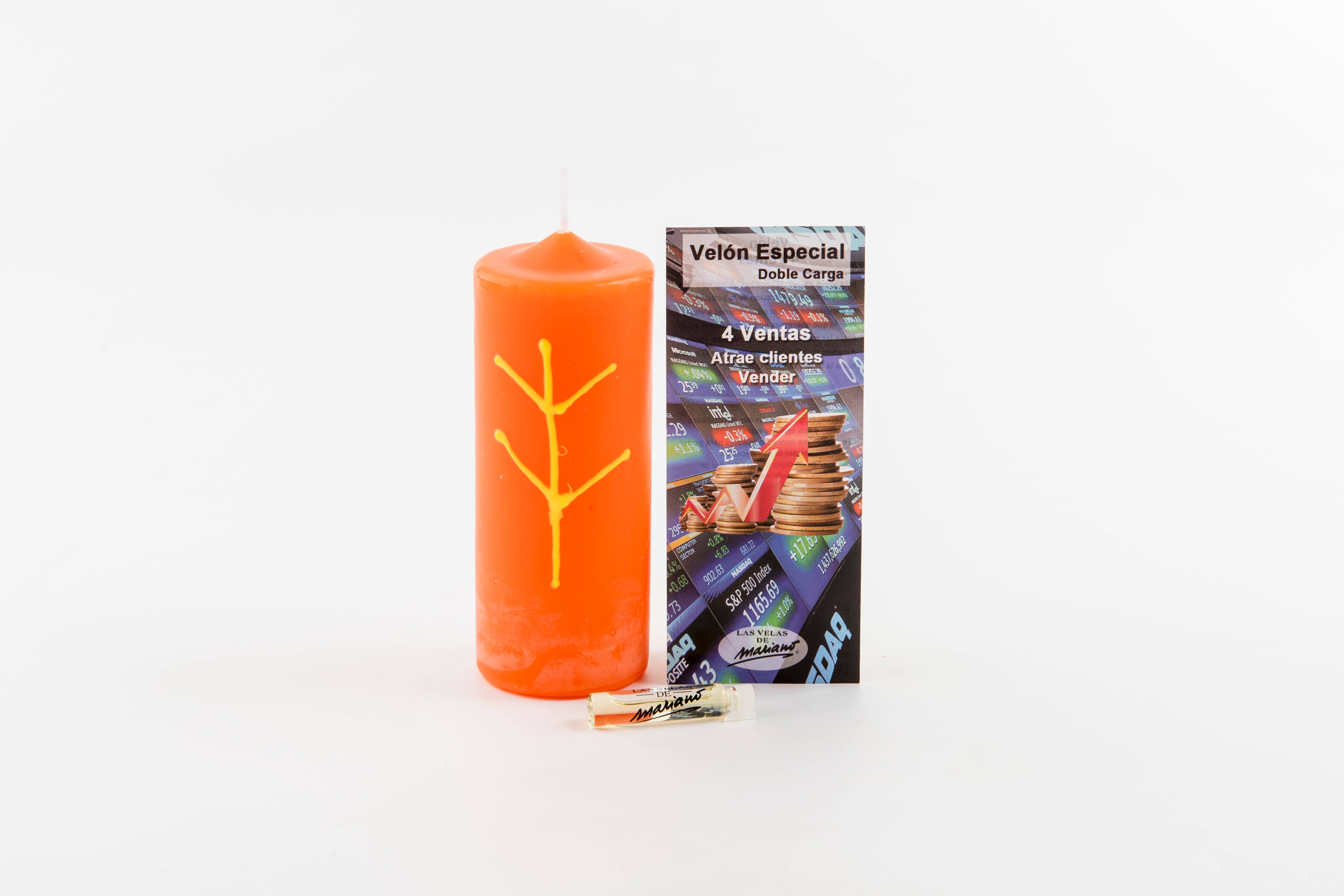 Las Velas de Mariano - Wholesale Pillar Candle - Double Cargo Velón 4 Ventas