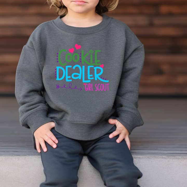 Cookie Dealer Girl Scout Youth Fleece for wholesale by MidWest Tees