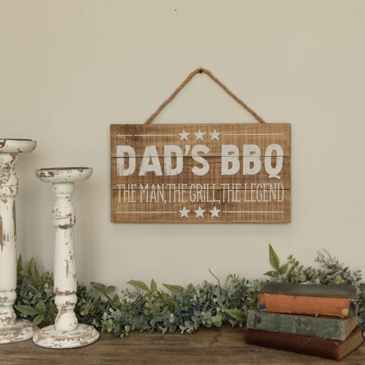 DAD'S BBQ SIGN for wholesale by Ragon House