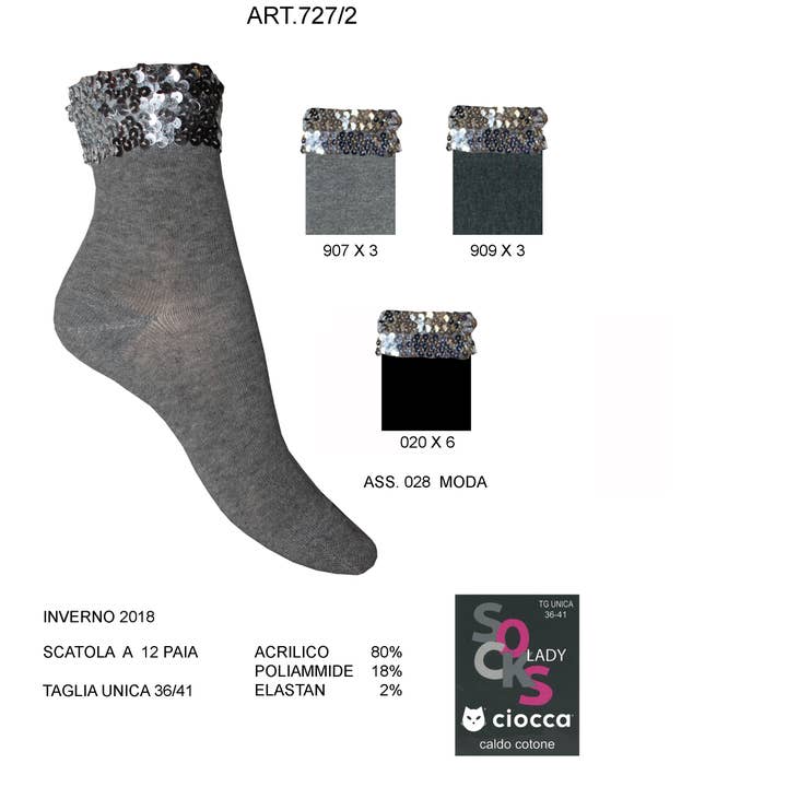 Lentejuelas Cal.edge (727/2) para venta al por mayor de Ciocca