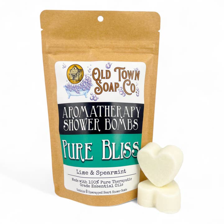 Old Town Soap Co. - Wholesale Shower Steamer/Bomb - Shower Bombs/Steamers -8 Pack -Avail in 12 Blends #1 Seller3