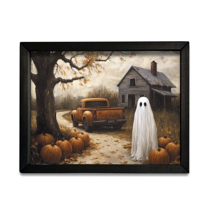 HMK1091 Cadre en boîte fantôme de camion vintage pour la vente par JanMichaels Art & Home