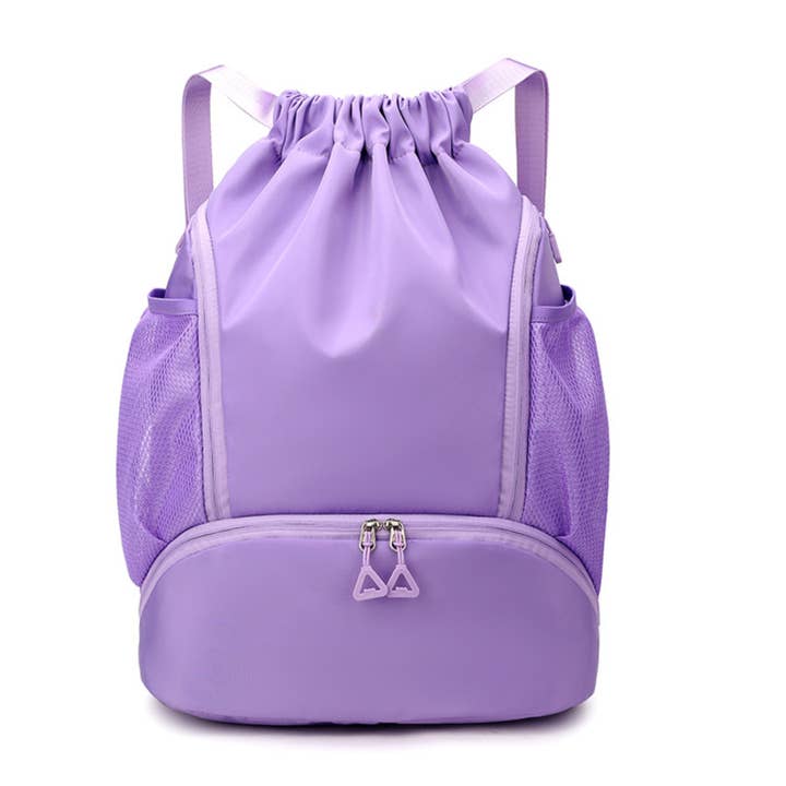 wandf - Vente Sac à dos – femme - Sac à dos de mode avec cordon de serrage et compartiment à chaussures