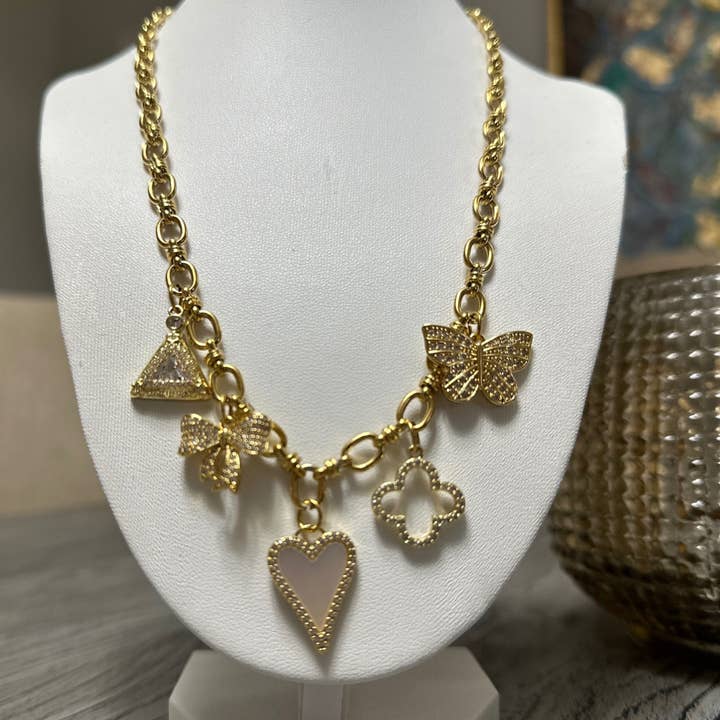 Kendall Charm Necklace ~ Deep South Originals for wholesale by Deep South Originals Inc.