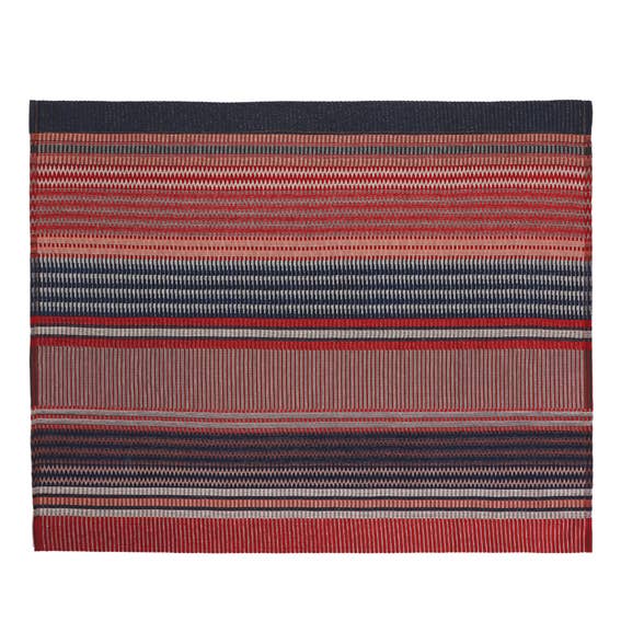 Wallace Sewell - Wholesale Throw Blanket - Ettore Oxford Blue Small - Cotton Chenille throw/blanket