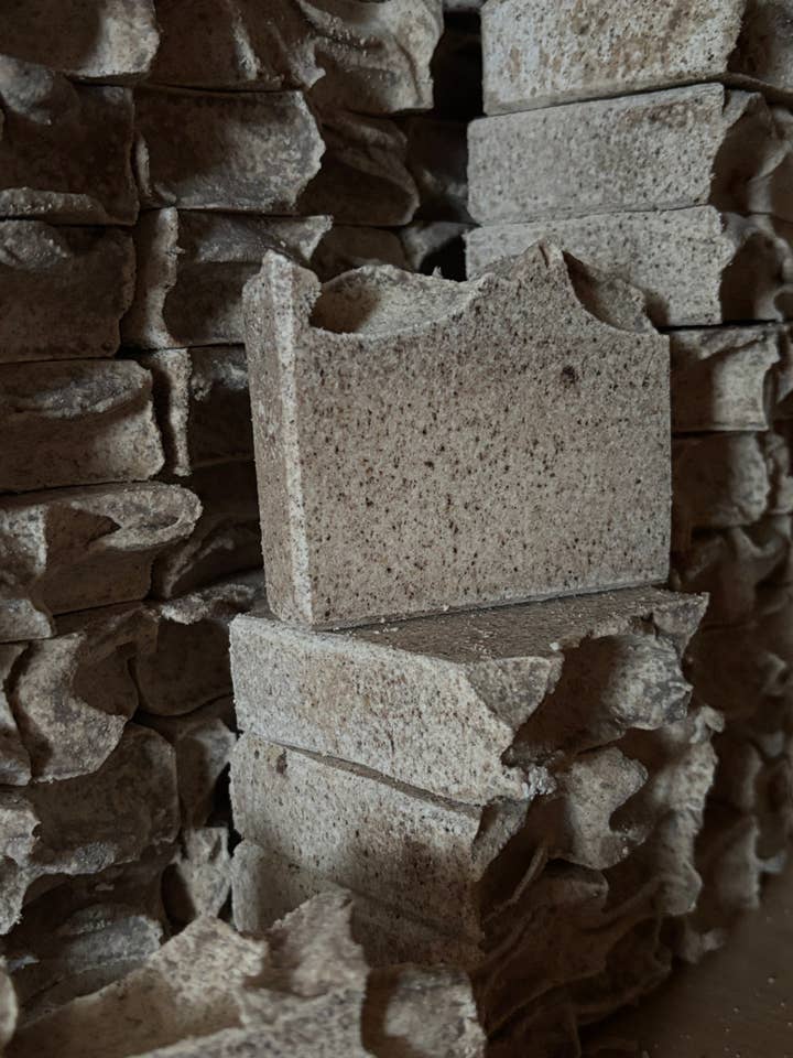 Breakfast Bar | Sea Salt Scrub Bar Soap for wholesale by The Bubble Boutique