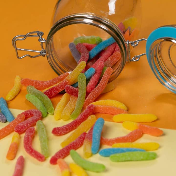 Horizon Top Market - Wholesale Gummy - Gummy Sour Snake, Assorted Color, Fruity Flavor, 20 x 3.5 oz